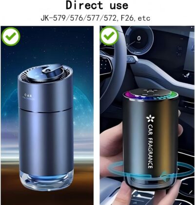 Car Air Freshener,[Pronounced Fragrance], Smart Car Air Freshener Perfume Refill,1.69 fl oz / 50 ml, lasts 2-6 months, Hotel-style fragrance(Jasmine) - Image 3