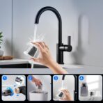 2-in-1 Handheld Vacuum & Blower with 20000PA Suction – 0.76 lb Weighs Mini Vacuum Cleaner Cordless for Quick Car, Home, Hand Vac with HEPA Filter & 5 Attachments - Image 4