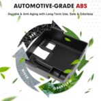 Autorder Center Console Organizer for 2019-2026 Toyota Corolla/ 2022-2026 Corolla Cross Accessories Car Armrest Storage Box Middle Console Tray Container with Non-Slip Silicone Mats - Image 7