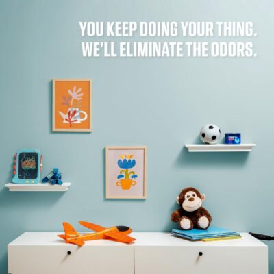 Ozium 4.5 Oz. Odor Eliminating Gel for Homes, Cars, Offices and More, Original, 4 Pack - Image 7