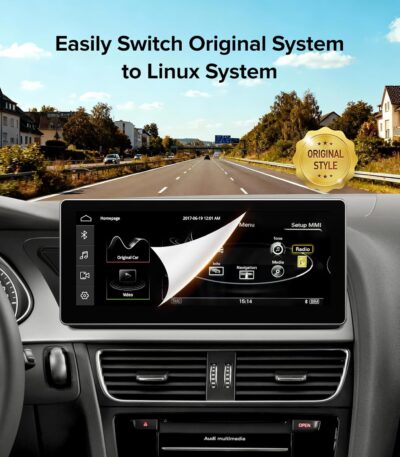 10.25" Linux Car Stereo for Audi A4 B8 S4 A5 S5 RS5 (2009-2016) Audi Multimedia MMI System - Wireless CarPlay Android Auto Head Unit, 1920x720 IPS Touch Screen, Retains Factory Knob Control - Image 7