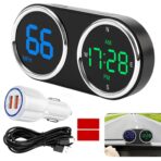 GPS Digital Speedometer for Car MPH, Universal HUD Speed Meter with LED Large Font, Plug Play for Car Truck Motor SUV Golf Cart All Vehicles (Colorful MPH KM/H Speedometer) - Image 8