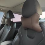 2 Pack Car Neck Pillow PU Leather Automotive Headrest Pillow for Car Support Neck Pain Relief Universal Car Pillow (Brown) - Image 7