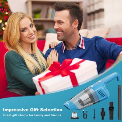 TROIZO Handheld Vacuum Cordless, 14500PA Powerful Suction Hand Held Vacuum Cleaner with Brushless Motor, Rechargeable and Portable Car Vacuum for Home Office Car Pet - Image 6