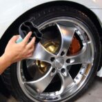 Flow Tire Shine Applicator with Reservoir - No-Drip, Streak-Free, Reusable Detailing Sponge for Car Care - Image 7