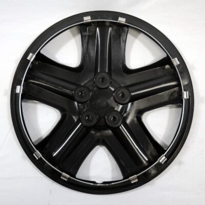 16" Gloss Black Hubcap Kit - ABS Deluxe for 'Monte Carlo' Style 4 Pack - Image 7