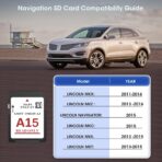 2025 Latest Navigation SD Card for Ford A15–GPS Map Update for Lincoln & Ford, Compatible with F-150, Explorer, Escape, Fusion, Edge, Expedition,Navigator, MKC, MKZ, MKX, Sync, USA & Canada - Image 4