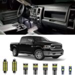 AWALITED 13pcs RAM Interior LED Lights Kit Super Bright LED Map Dome Light Bulbs for 2009 2010 2011 2012 2013 2014 2015 2016 2017 2018 Dodge Ram 1500,2500,3500 Pickup Truck All Models