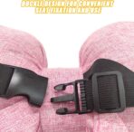 Bow Car Headrest Pillow, Breathable Memory Foam Vehicle Neck Pillow with Adjustable Strap, Ergonomic Auto Neck Support Cushion for Pain Pressure Relief, Universal for Most Cars (Pink) - Image 5