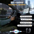 Wireless CarPlay Adapter for Apple [2026 Upgraded A7-Ultra Chip] Multi-User, Full-Auto Car Play Wireless Adapter for iPhone 6-17 Pro Max, Zero Latency for Cars from 2015+, Plug & Play - Image 6