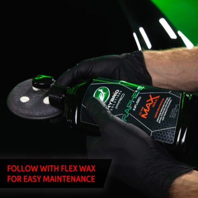 Turtle Wax 53479 Hybrid Solutions Pro to The Max Wax Graphene Liquid Wax, Patent-Pending Advanced Paint Protection, Extreme Gloss High Shine Finish, for Cars Trucks and More, 14 oz. (Pack of 1) - Image 8