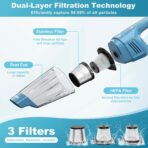 TROIZO Handheld Vacuum Cordless, 14500PA Powerful Suction Hand Held Vacuum Cleaner with Brushless Motor, Rechargeable and Portable Car Vacuum for Home Office Car Pet - Image 5