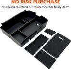 JOJOMARK for VW Atlas and Cross Sport Accessories Center Console Organizer 2018 2019 2020 2021 2022 2023 Insert ABS Armrest Box Secondary Storage (Not fit for 2024) - Image 7