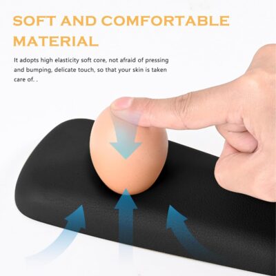 OFBAND 2PCS Elbow Pad Arm Rest for Car,Soft Leather Arm Rest Pillow with One-Piece Molding for Comfortable Support,Universal Car Accessories Car Knee Cushion Car Door Armrest Pads (Black) - Image 4