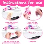 2 Pcs Cherry Blossom Vinyl Car Sticker, Car Flower Decals, Pink Sticker for Cars, Scratch Cover Pink Flower Decal for Automotive, Motocycle, Home Decor - Image 4