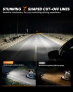 Z-OFFROAD LED Headlights Assembly DOT Approved with DRL Turn Signal Hi/Low Sealed Beam Side Marker Compatible with 2003-2006 Chevy Silverado Avalanche - Image 4