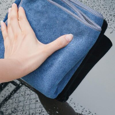 Soft Microfiber Car Towel | Scratch-Free Interior & Exterior Cleaning with Fine Fibers - Image 5