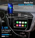 Coiled Lightning Cable, iPhone Charger Cable 3FT for Car, 2 Pack [Apple MFi Certified] 3 Feet Lightning Cord Compatible with iPhone14/13/12/11 Pro Max/XS MAX/XR/XS/X/8/7/Plus/6S iPad/iPod- Black - Image 2