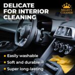 Premium 2pk Mini +1 Free Shammy Cloth for Car Drying - 17”x13” - Super Absorbent Chamois Towel for Car - Scratch-Free, Reusable & Soft Cleaning Towel - Image 7