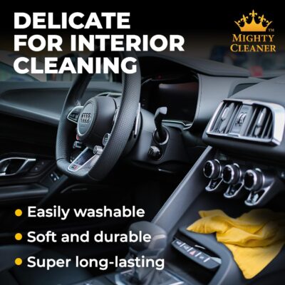 Premium 2pk Mini +1 Free Shammy Cloth for Car Drying - 17”x13” - Super Absorbent Chamois Towel for Car - Scratch-Free, Reusable & Soft Cleaning Towel - Image 7