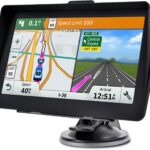 GPS Navigator for Car 2026 Latest 7-Inch Lifetime Free North America Map Updates, Speed Limit Alerts, and Red Light Camera Warnings. Universal GPS Navigation System for Most Vehicles.