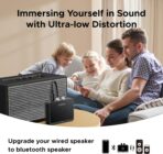 UGREEN Bluetooth 6.0 Receiver with LDAC, Hi-Res Wireless Audio Adapter with Low Latency, for Old Stereo/Speakers/Wired Speakers/Home Audio Music Streaming Stereo System - Image 6