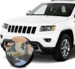 Camper Spare Tire Cover Mountain Adventure Wheel Protectors Tyre Covers Weatherproof Wheel Covers Universal Fit for Trailer Rv SUV Truck Camper Travel Trailers 14" - Image 4