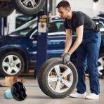 Flow Tire Shine Applicator with Reservoir - No-Drip, Streak-Free, Reusable Detailing Sponge for Car Care - Image 5