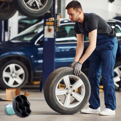 Flow Tire Shine Applicator with Reservoir - No-Drip, Streak-Free, Reusable Detailing Sponge for Car Care - Image 5