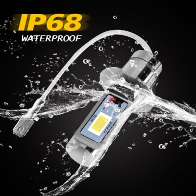 AUXLIGHT H3 LED Fog Light DRL Bulbs, 3000 Lumens Extremely Bright Bulbs Replacement for Cars, Trucks, 6000K Xenon White - Image 8