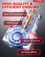 TOPIK T26 H9/H8/H11 LED Bulbs for Car Light and Powersports Lights, 𝟑𝟔,𝟎𝟎𝟎𝐋𝐌 Super Bright 6500K White Light, Plug and Play, 2 Pack - Image 5