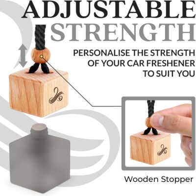 Inspired by Inv.ictus Car Air Freshener for Men | Long Lasting Luxury Diffuser | Automotive Scent Perfume | Vent Clip Auto Air Freshener | Odour Eliminator Technology | Masculine Diffuser Scents 8ML - Image 5