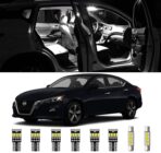 AWALITED 11pcs Altima Interior LED Lights Kit Ultra Bright Map Dome LED Replacement Bulbs for 2013 2014 2015 2016 2017 2018 2019 2020 2021 2022 Nissan Altima all Cab Sizes
