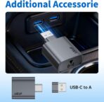 Wireless CarPlay Adapter for Apple iPhone 2026 Upgrade, Converts Factory Wired to Wireless, No Delay, Stable Connection, Mini Apple Carplay Wireless Adapter for iOS 10+ and Car from 2018+,USB/Type C - Image 9