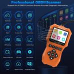 OBD2 Scanner Diagnostic Tool, Check Engine Light Car Code Reader with Reset, Battery Tester, Live Data, Freeze Frame, I/M Readiness, Car Scanner Diagnostic Tool for All OBDII Car After 1996 - Image 2
