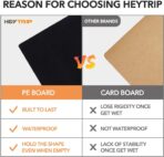 HEYTRIP Large Trunk Organizer With Built-in Leakproof Cooler Bag, 2 Tie-Down Straps, 4 Removable Dividers, Foldable Cover, Built with 2mm PE Board - Image 3