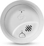 First Alert Smoke Alarm, 10-Year Sealed Battery Detector with Test & Silence Button, SMI110, 1-Pack