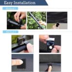 2PCS Car Window Shades for Baby, 17.71"×19.68" Retractable Car Shades for Side Window with Suction Cups,UV Rays Glare Protection Roller Sunshade Visor for Baby, Kids, Pets, Passengers - Image 6