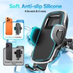 2026 New Car Vent Phone Holder [Thick Cases Friendly] Rotatable Universal Phone Mount for Your Car with Wide Clamp, Car Phone Holder Mount for iPhone 17 Pro Max 15 14 13 Samsung S25 - Image 5