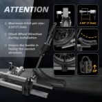 Hitch Bike Rack for Car, 200 lbs Capacity Heavy-Duty E-Bike Carrier, Tilting Foldable Design with Anti-Theft Lock, Fits 2" Receiver, for SUV, Truck, RV - Image 6