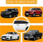 2 Pack Back Car Window Covers Shades Car Side Window Sun Shades,Sunshade for car Window Baby, UV Protection Breathable Spandex Window Covers, Universal Fit Most (99%) of Cars(Medium 39.5"x20") - Image 7