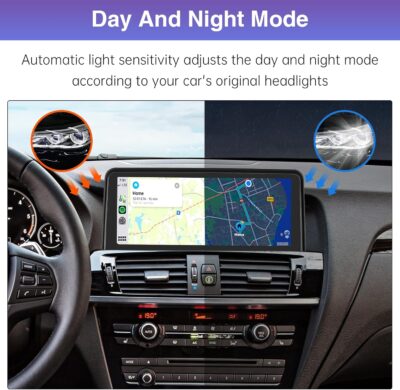 Road Top 10.25” Wireless CarPlay Android Auto Screen for BMW X3 X4 F25/F26 (2014-2016) NBT System, Linux Touchscreen Display Retrofit, OEM Integration Car Stereo Multimedia Upgrade - Image 5