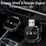 3 in 1 Wireless Carplay Adapter, Car Screen Mirroring Converter, 2026 Upgrade Mirror iOS Phone for iPhone/Airplay/Apple/Android, Bluetooth Auto Link, Wired to Wireless, Plug & Play - Image 6