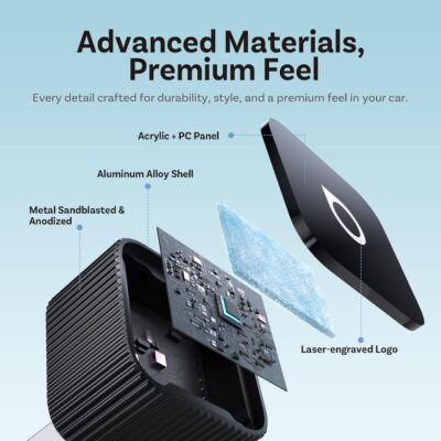 OTTOCAST Mini Slim, 2026 Upgrade 2in1 Wireless CarPlay & Android Auto Adapter, Plug & Play, WLAN Dual-Band 2.4G+5G, Auto Reconnect, Compatible with After 2016 Cars with Wired CarPlay/Android Auto - Image 5