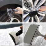 AUTODECO 30Pcs Car Wash Cleaning Kit - Car Care Wash Tools Set Car Detailing Set with Collapsible Bucket Snow Shovel - Image 5