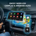 N Wireless CarPlay Adapter Upgrade – Faster & More Stable Wireless Apple CarPlay for Wired CarPlay Vehicles, 5GHz WiFi Performance, Plug & Play USB Dongle, Quick Pairing - Image 2