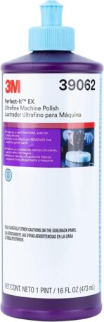 3M Perfect It Buffing and Polishing Kit | 36057 39062 36093 3M Pint Rubbing Compound, Machine Polish, Ultrafine Polish | Buffing Compound, Car Polishing Kit | with Kangaroobands Microfiber Cloth - Image 3