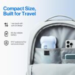 usmile C10 Portable Water Flosser – Travel-Friendly, 95-Day Battery, 4 Modes, 360° Nozzle, 180ml Tank, IPX7 Waterproof, Dentist-Recommended for Braces, Implants & Sensitive Gums (Blue) - Image 8