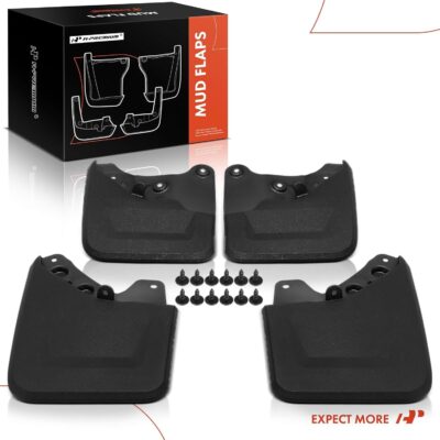 A-Premium Mud Flaps Compatible with Toyota Tacoma 2024 2025, No Drilling Required Mud Guards with Hardware Accessories, Set of 4 Front and Rear - Image 9
