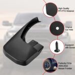 BDFHYK Mud Flaps Splash Guards Mudguards Mudflaps Compatible with Nissan Frontier 2005-2022 4PCS Front & Rear Side - Image 3